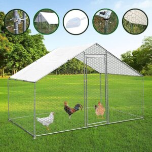 Gallinero Galvanizado de 3X3X2 METROS Gallinero Galvanizado de 3X3X2 METROS