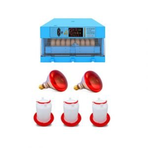 Incubadora 64 huevos + Accesorios